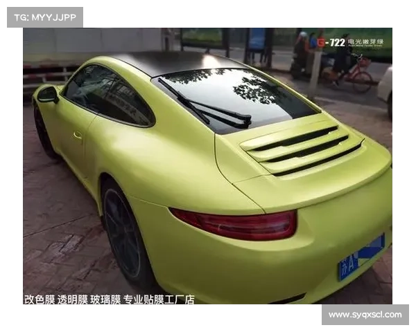 保时捷911卡雷拉全车亚光嫩芽绿车身改色 保时捷911卡雷拉全车亚光嫩芽绿车身改色